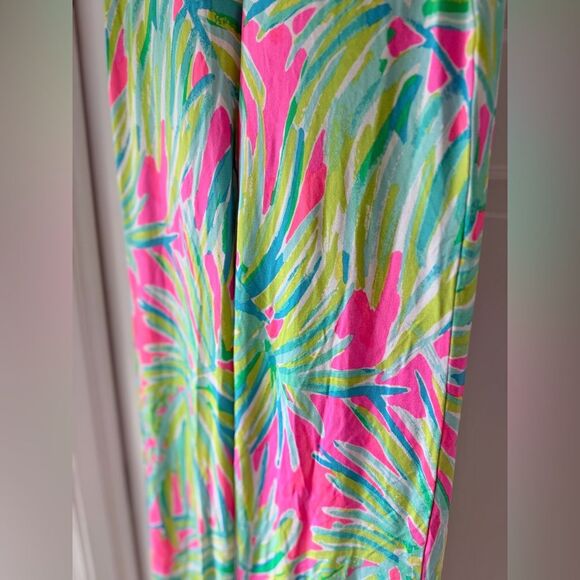 LILLY PULITZER Royal Lime Georgia May palazzo pant XXS - Picture 4 of 7